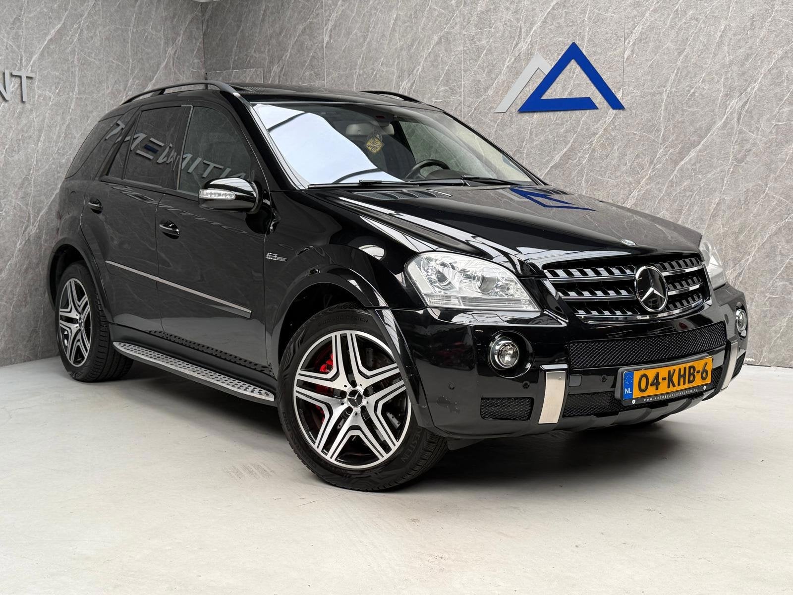 Mercedes-Benz M-klasse AMG 63 510 PK / Goed Onderhouden / FU, Auto's, Mercedes-Benz, Automaat, Gebruikt, Zwart, Leder