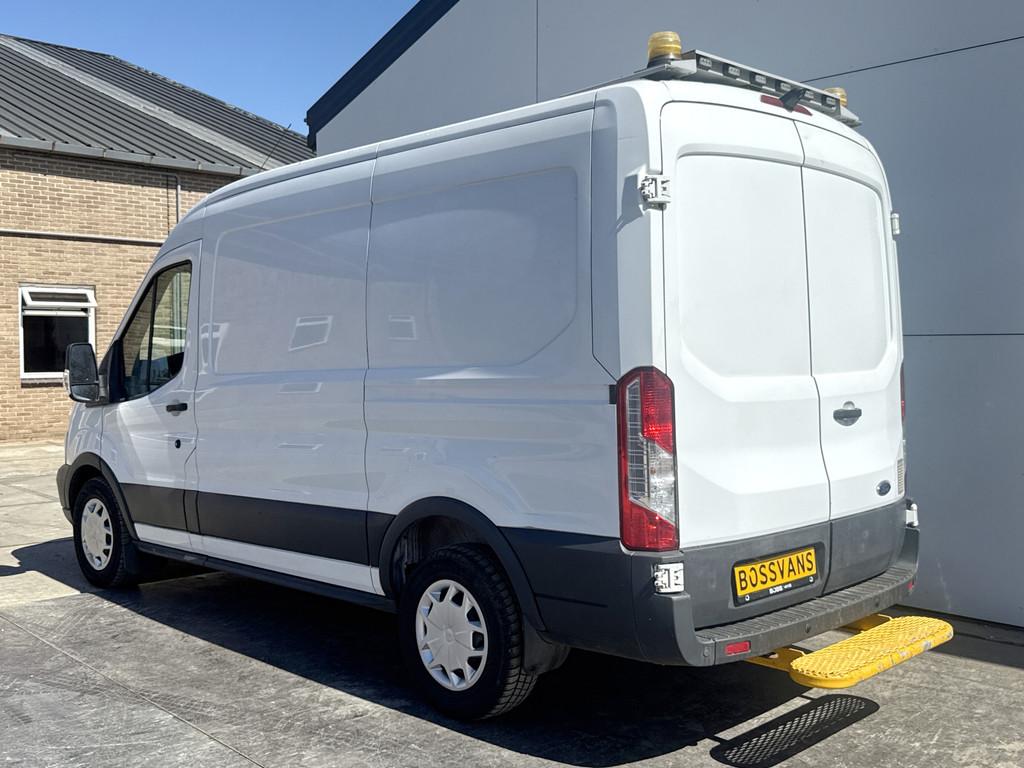 Ford Transit 2.0 TDCI 130PK L2H2 Airco Cruise Control Parkee, Voorwielaandrijving, Startonderbreker, Zwart, 4 cilinders