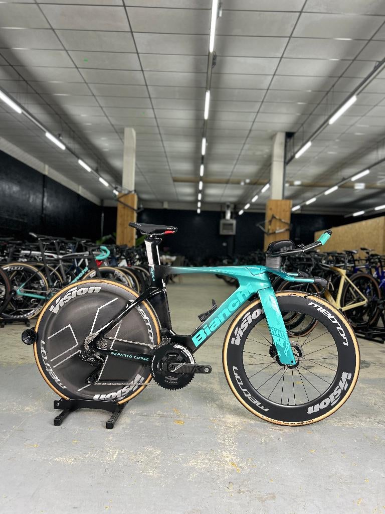 Bianchi Aquila RC Disc Di2 Carbon TT, Ophalen, Zo goed als nieuw, Overige typen