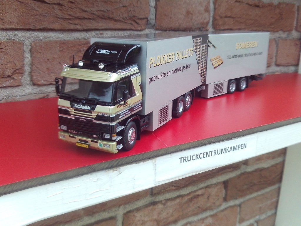 Tekno  Scania  3  Serie  van  Plokker  Pallets.
