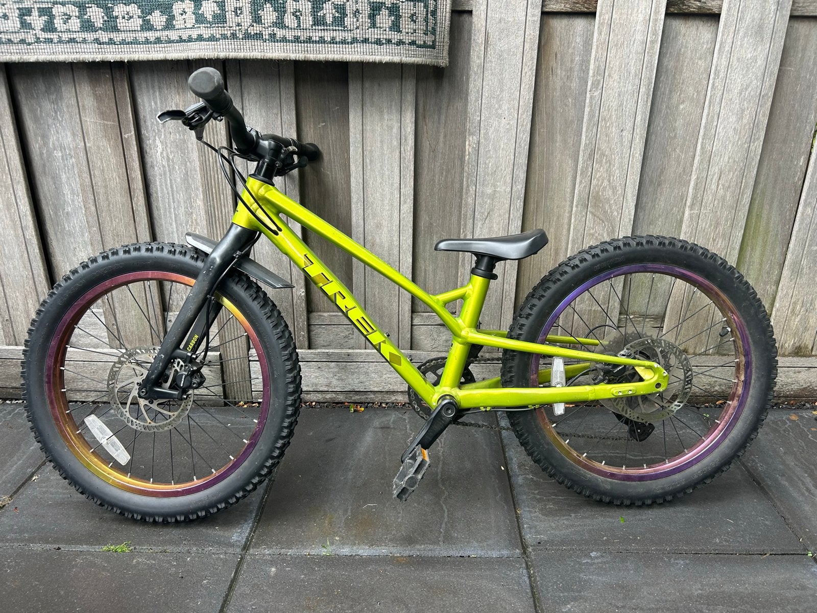 Trek Wahoo Trail 20 inch kinderfiets met schijfremmen, Ophalen, Gebruikt, Schijfrem, 20 inch of meer