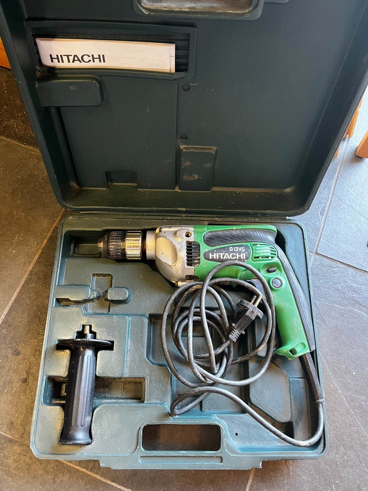 Hitachi boormachine, Ophalen, Gebruikt, Boormachine