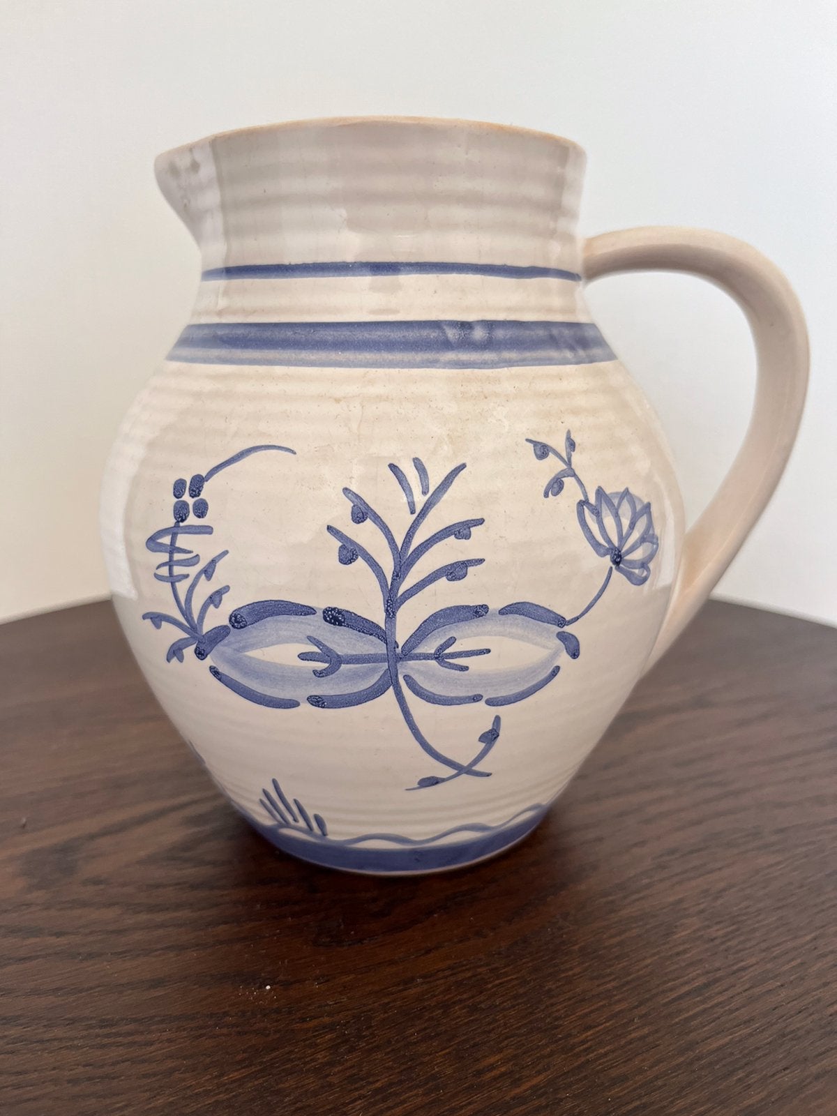 Brocante keramische bier- of waterkan, Overige typen, Ophalen of Verzenden, Zo goed als nieuw, Overige stijlen