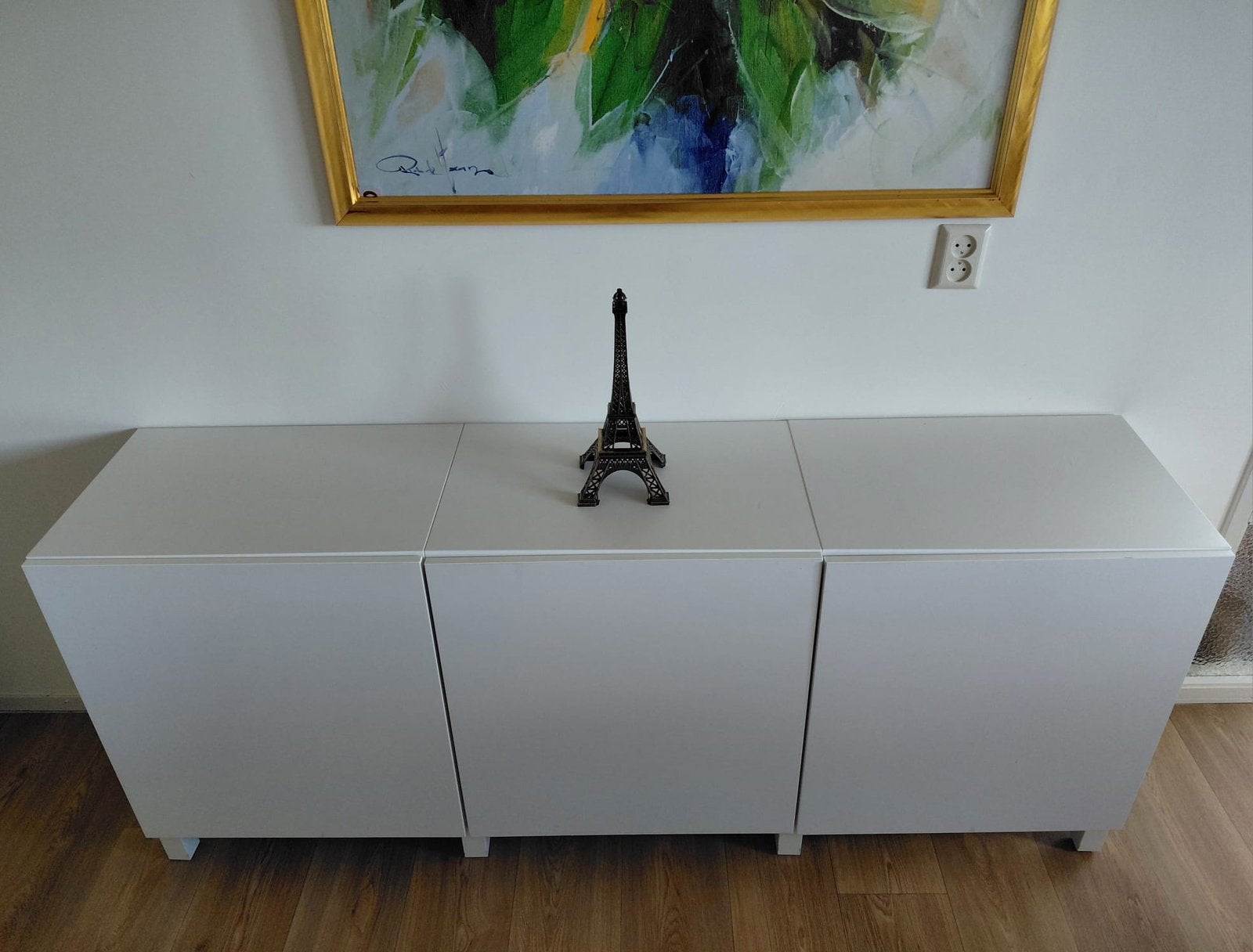 IKEA dressoir, Huis en Inrichting, Kasten | Dressoirs, Gebruikt, 150 tot 200 cm, 25 tot 50 cm, Met deur(en), Met plank(en), Ophalen