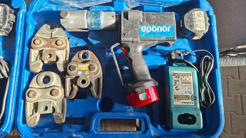 2x Uponor / Wavin up75 accu perstang persmachine, ,, Ophalen of Verzenden, Zo goed als nieuw, ,