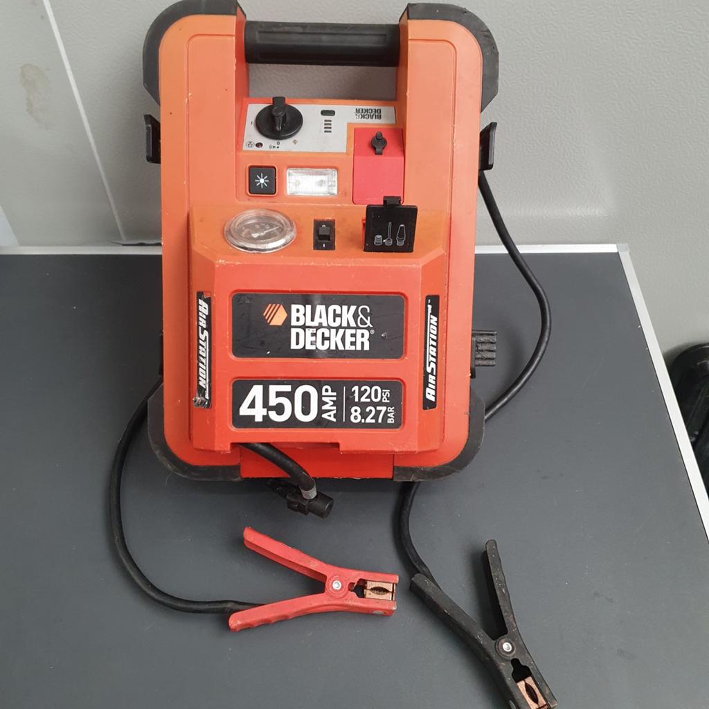Black & Decker 450 AMP Air Station Jumpstarter, Ophalen, Gebruikt