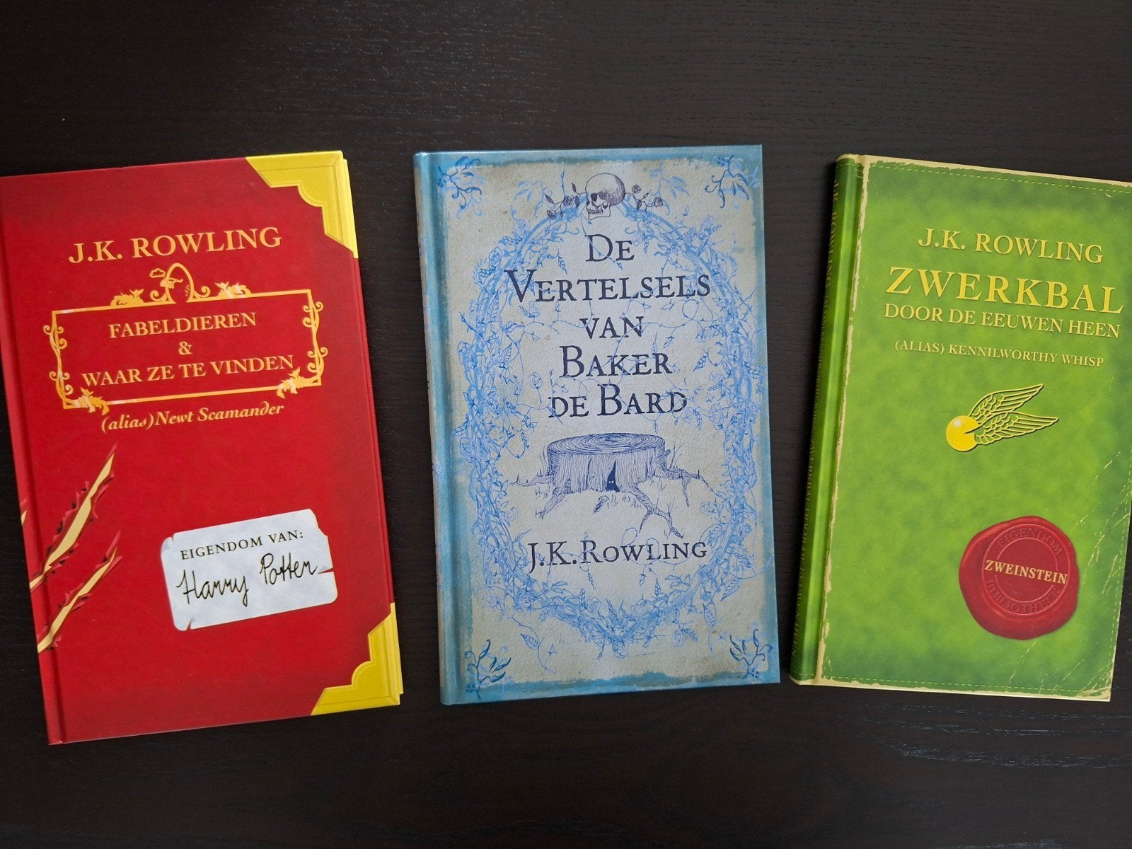 Harry Potter Fabeldieren, Zwerkbal, Vertelsels van Baker de, Boeken, Ophalen of Verzenden, Zo goed als nieuw, J.K. Rowling