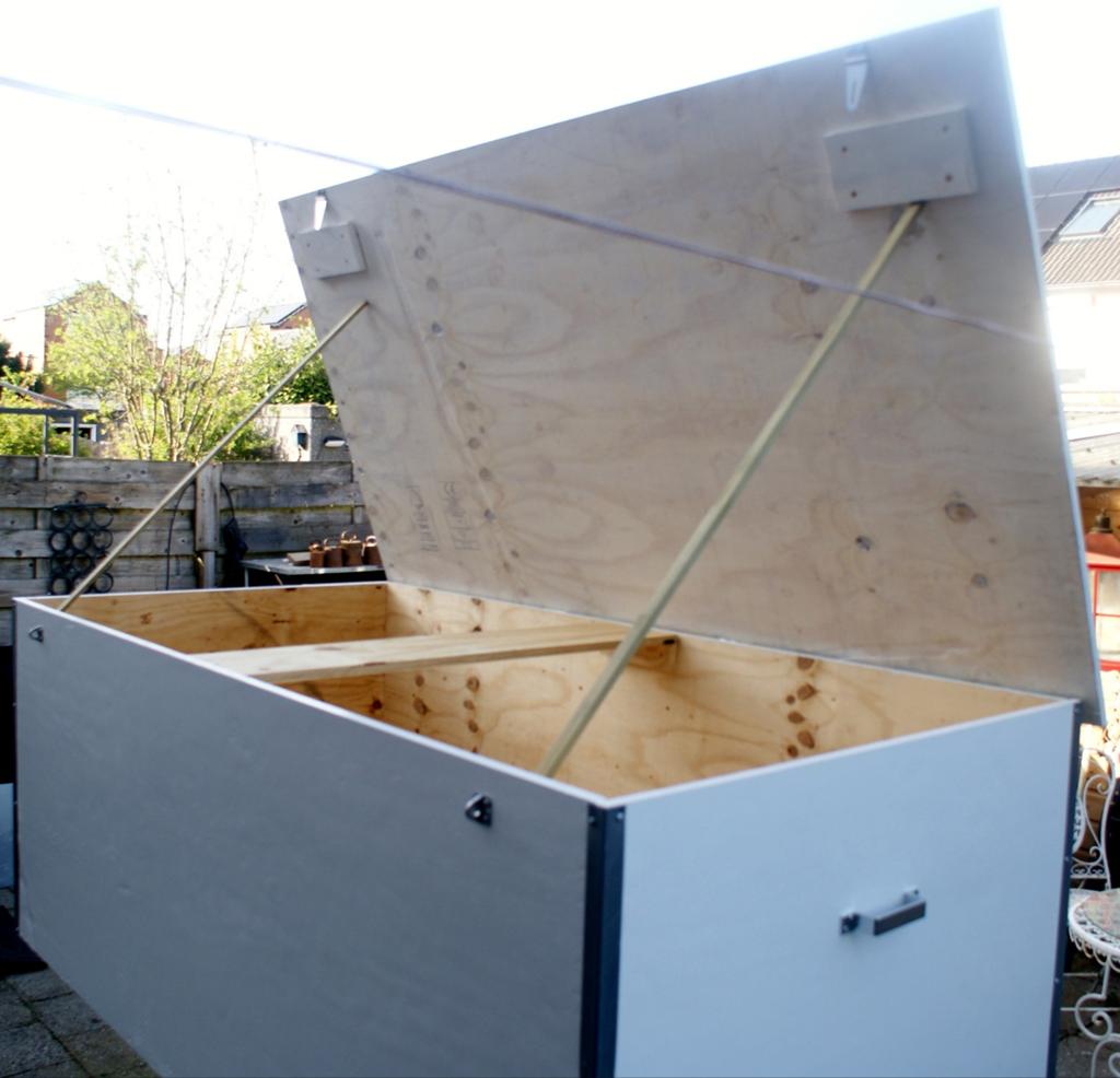 Tuinmeubelkisten terraskisten tuinkisten tuinbox strandkist, Ophalen, 100 cm of meer, 60 cm of meer, Nieuw