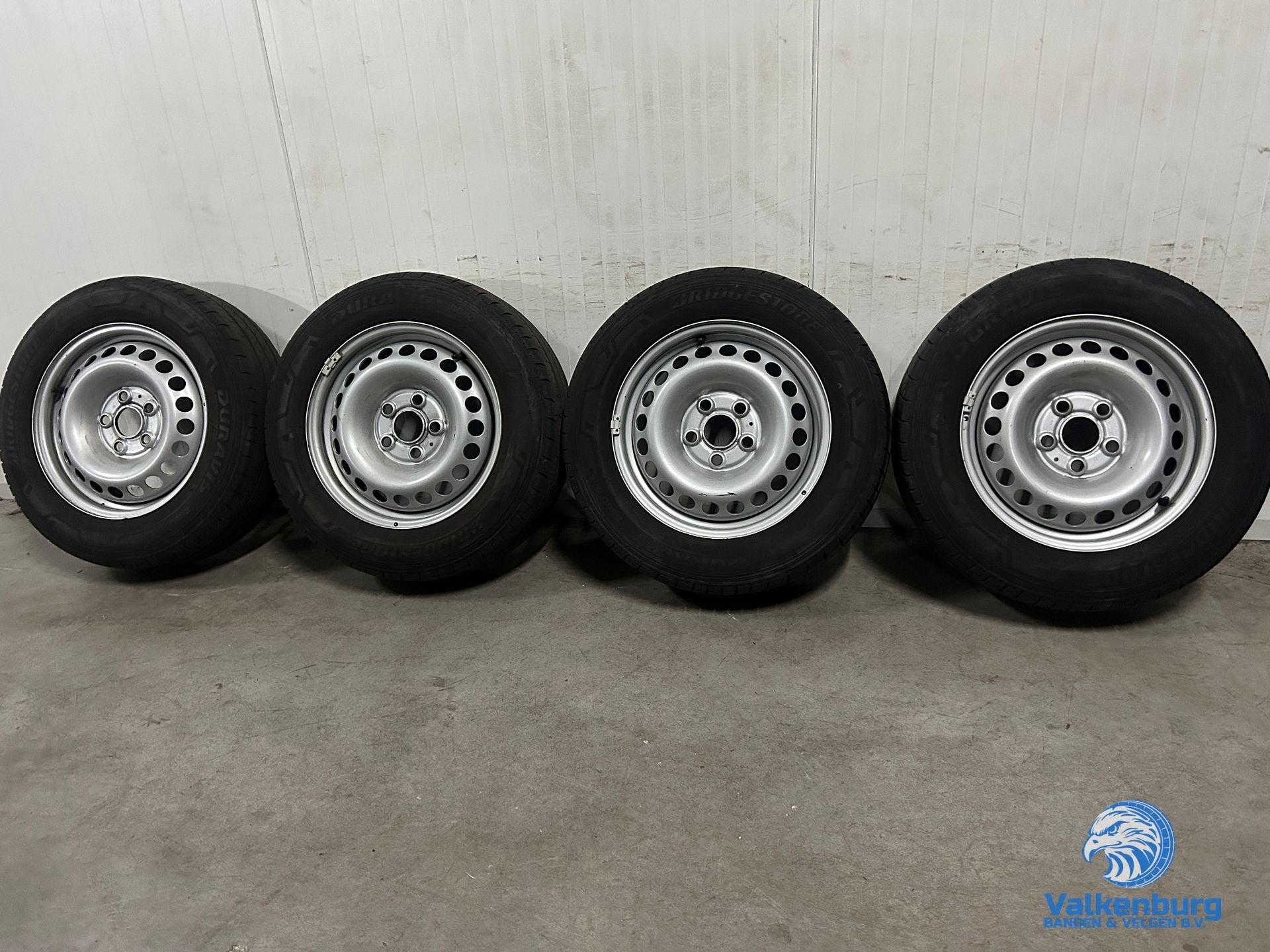 6-7mm! Originele VW Transporter T5 GP T6 T6.1 16 inch stalen, -, Banden en Velgen, -, Zomerbanden