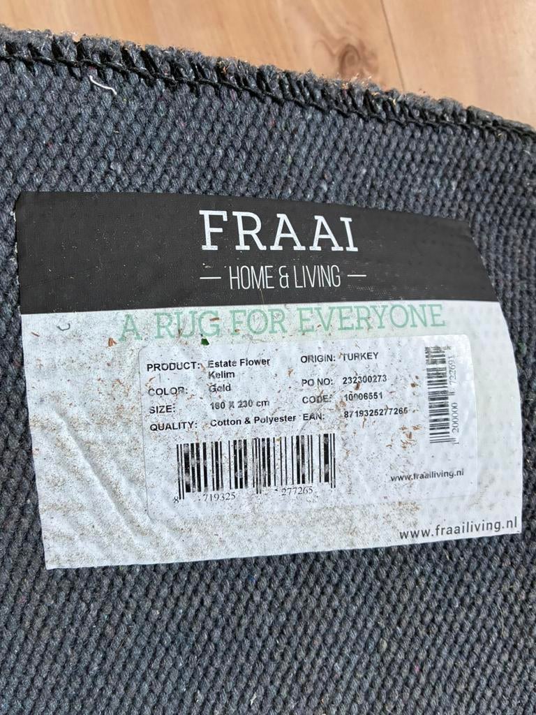 Vloerkleed, Huis en Inrichting, Stoffering | Tapijten en Kleden, Ophalen, Zo goed als nieuw