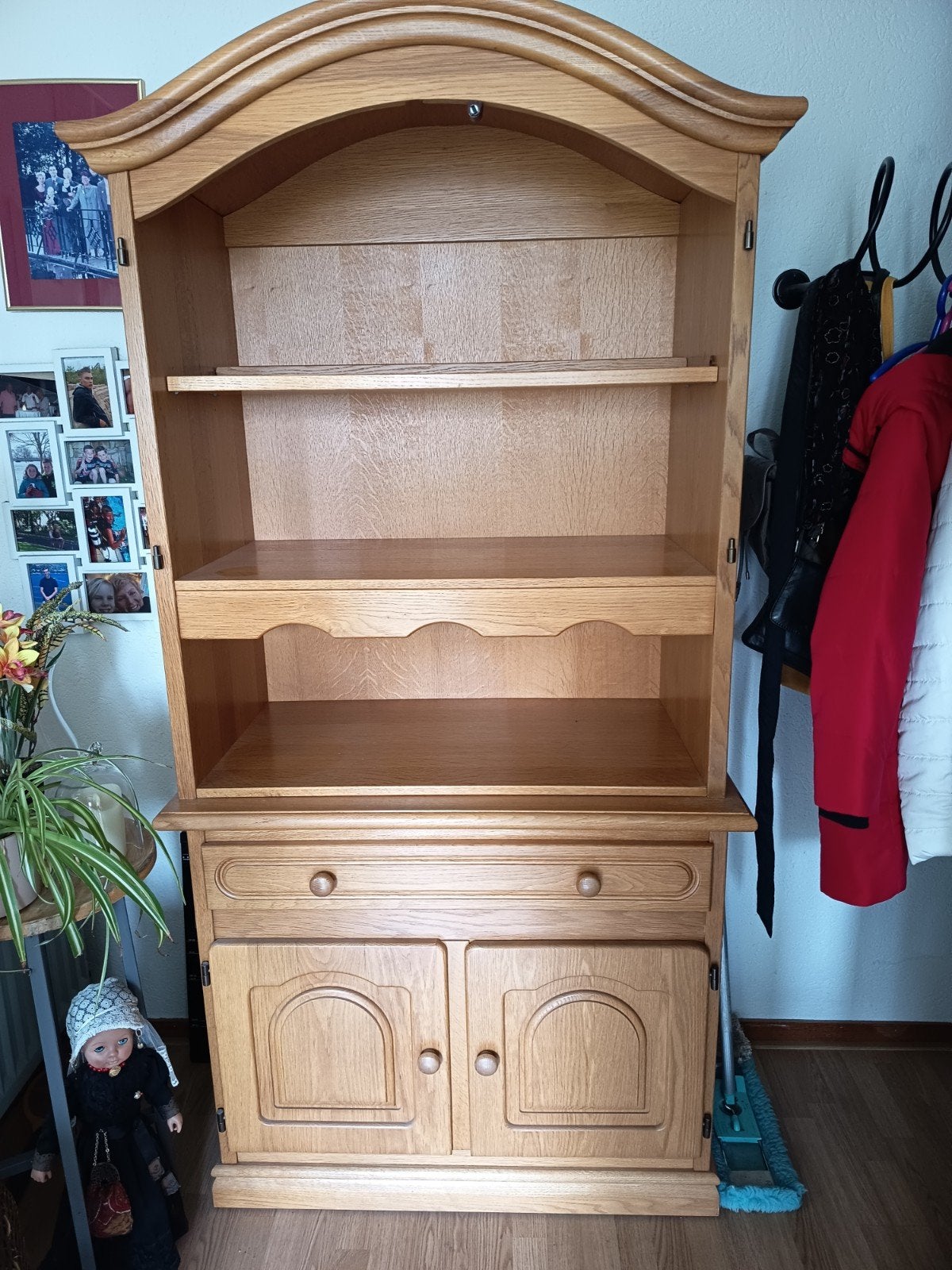 Vitrine kast, Ophalen, Zo goed als nieuw, 25 tot 50 cm, 150 tot 200 cm