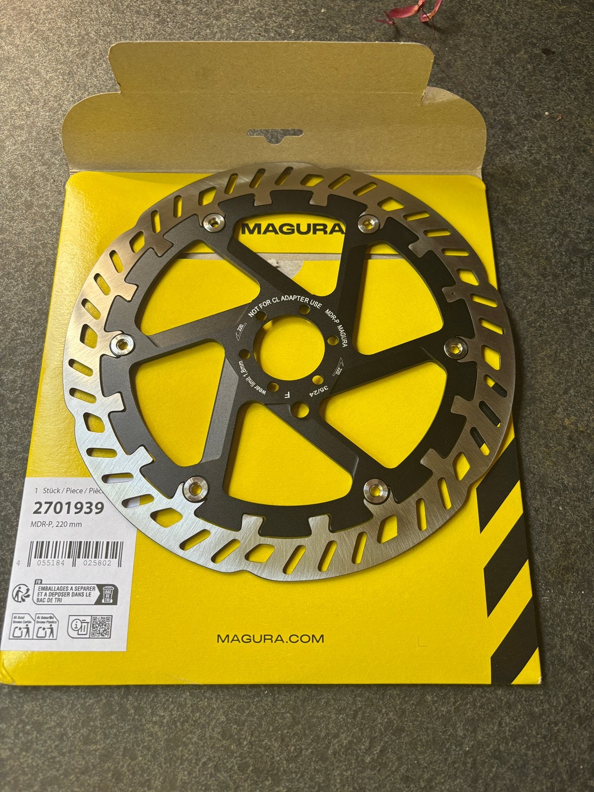 Magura 220 mm remschijf, Motoren, Ophalen of Verzenden