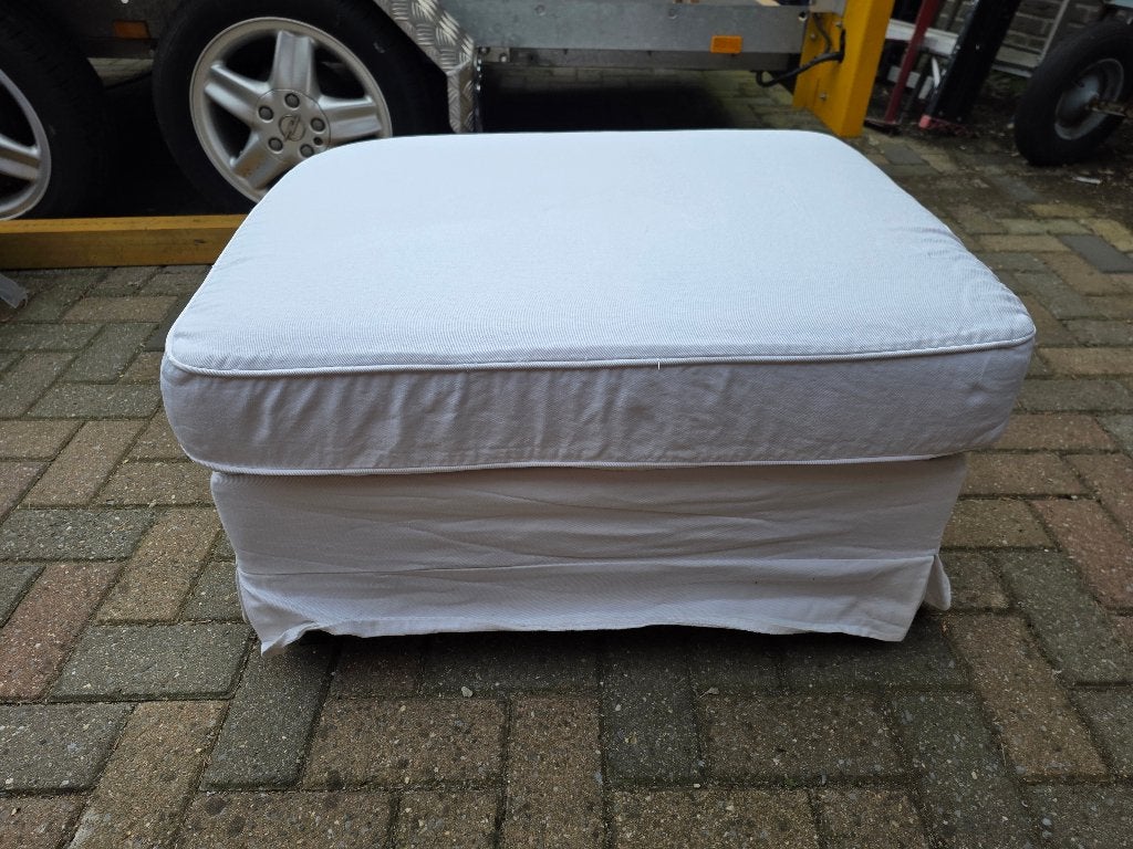 Ikea Ektorp Poef - Extra hoes, Ophalen, 75 tot 100 cm, Zo goed als nieuw, Modern, Praktisch