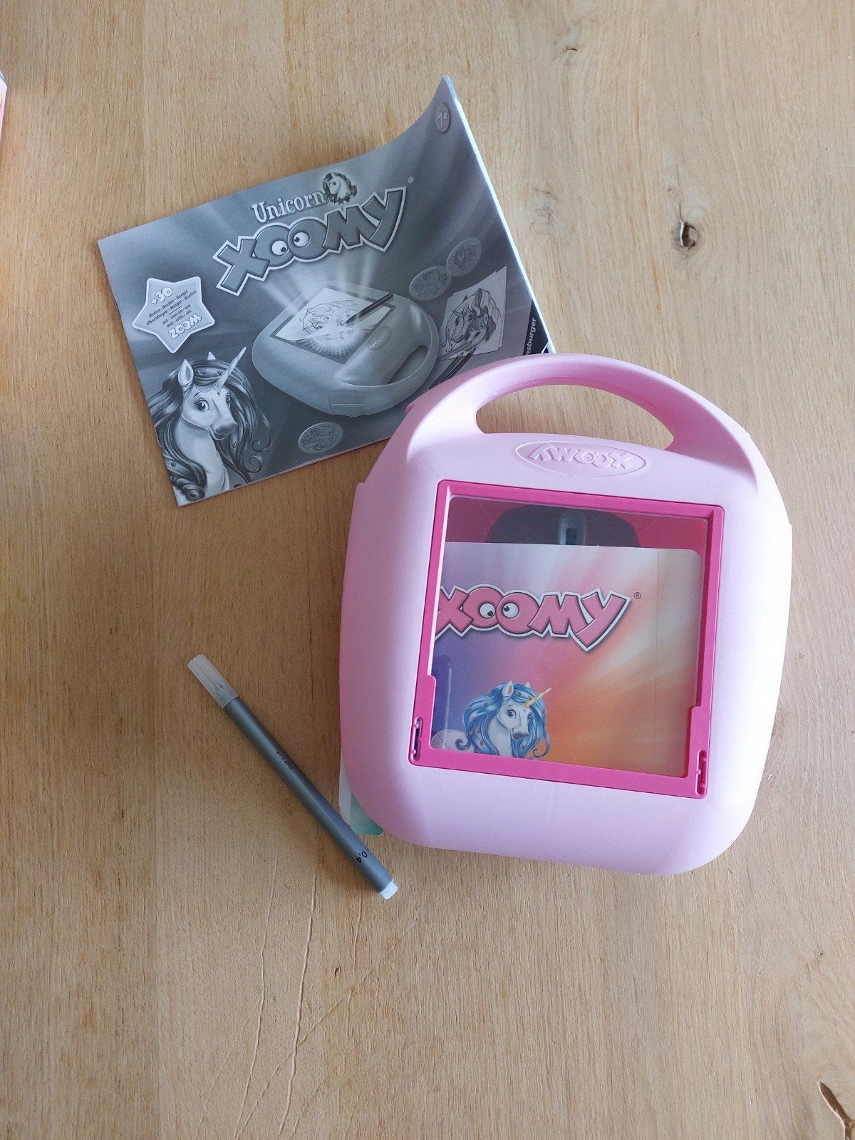 Zoomy Unicorn Tekenprojector met Licht, Kinderen en Baby's, Ophalen of Verzenden, Zo goed als nieuw, Knutselen, Met licht