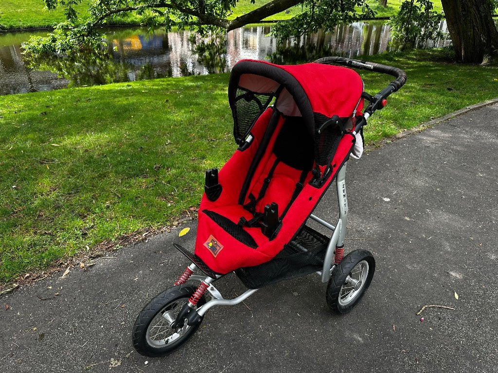 Mountain Buggy /kinderwagen Zenit 3 All-terrain met reiswieg, Combiwagen, Ophalen, Overige merken, Verstelbare duwstang