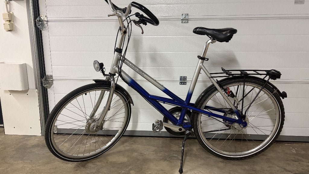 •	Mercedes Benz toerfiets, stadsfiets, dames, frame 54, Versnellingen, Ophalen, Overige merken, 53 tot 56 cm