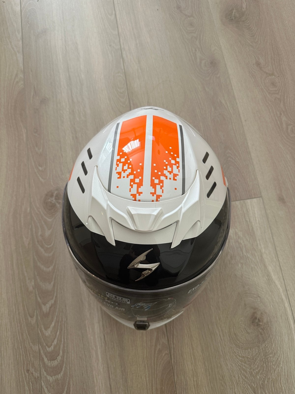 Scorpion EXO-520 Evo Air, Motoren, Kleding | Motorhelmen, M, Ophalen of Verzenden, Integraalhelm, Nieuw met kaartje