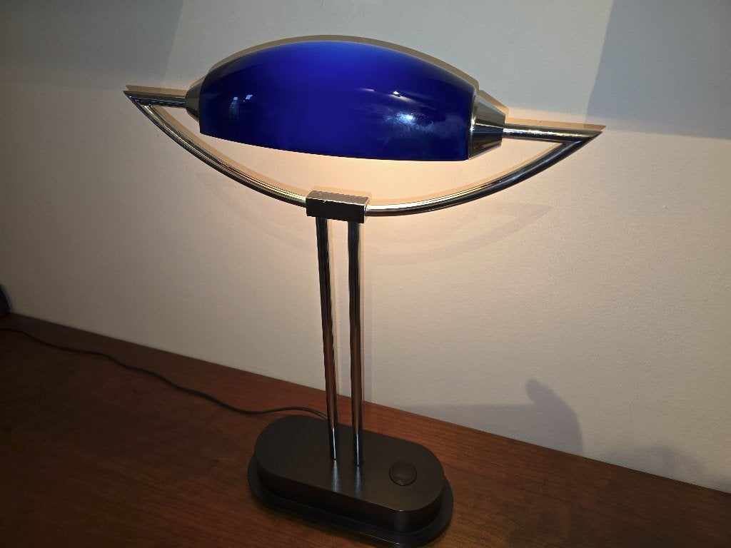 Bolero lamp, Dieter Sieger, Peill & Putzler, Huis en Inrichting, Lampen | Hanglampen, Zo goed als nieuw, Glas, Metaal, Overige fittingen