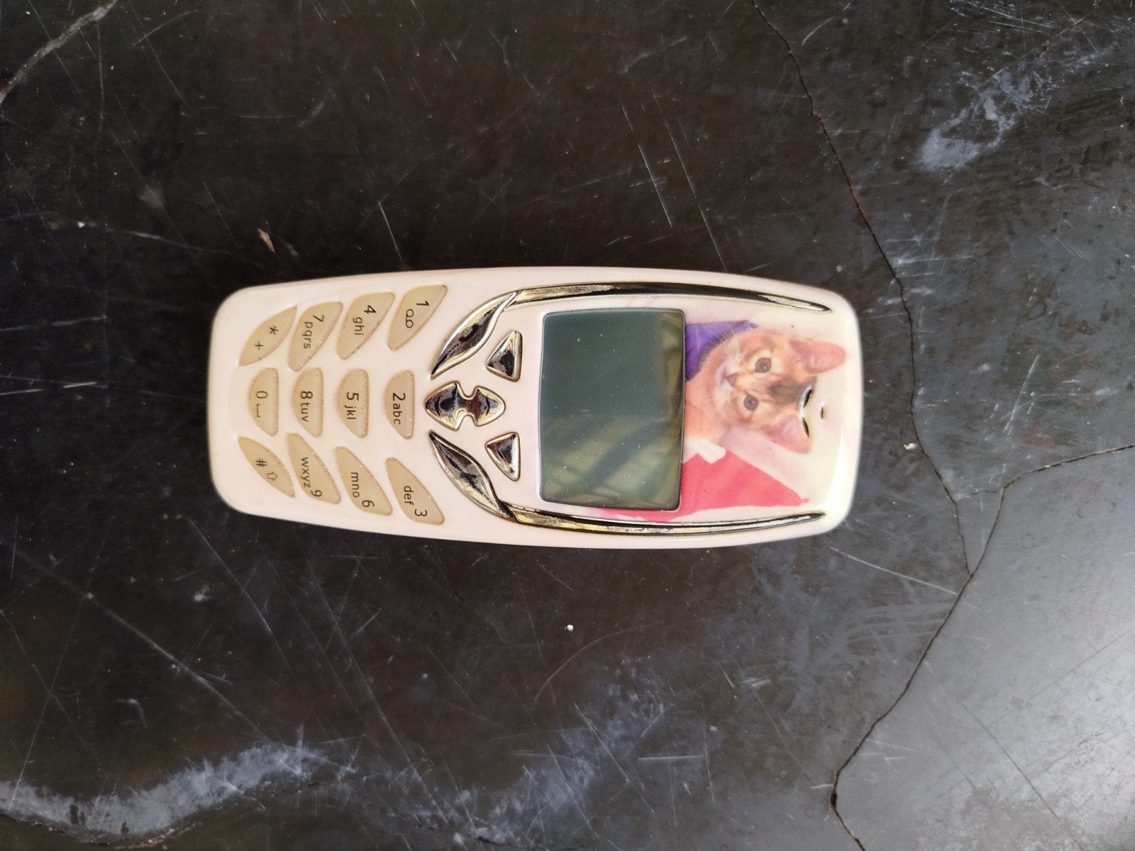Nokia 2610 - Zonder lader - Met kattenhoesje, Telecommunicatie, Mobiele telefoons | Nokia, Ophalen of Verzenden