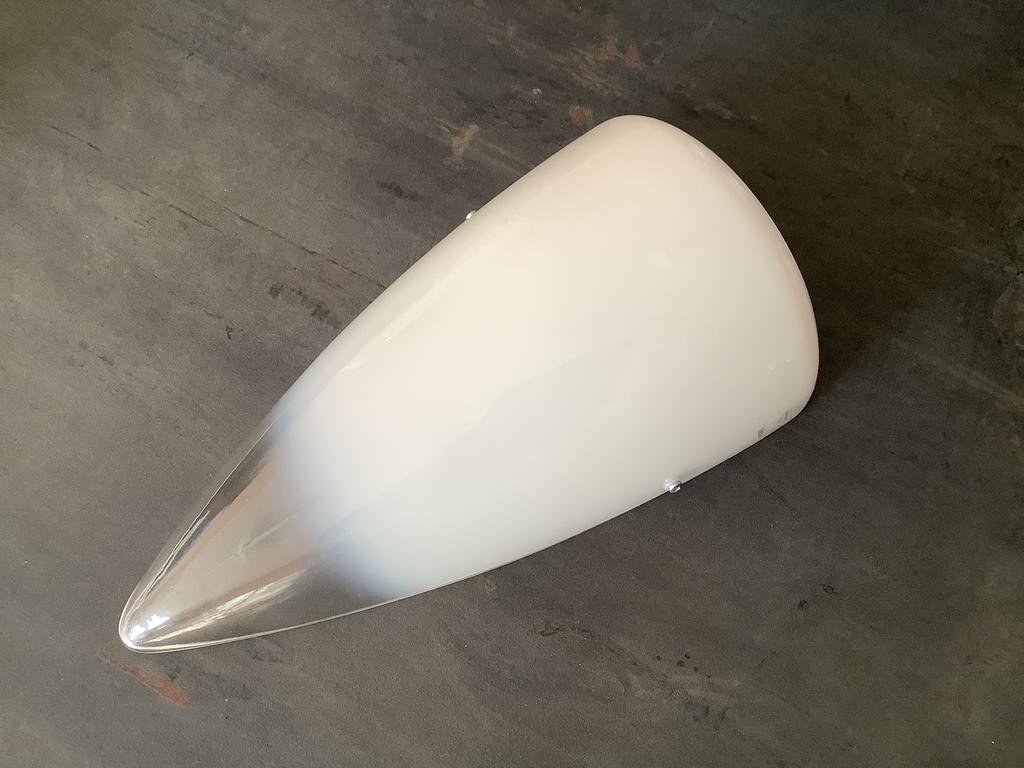 Set Vistosi murano glazen design wandlampen, Ophalen, Zo goed als nieuw, Glas