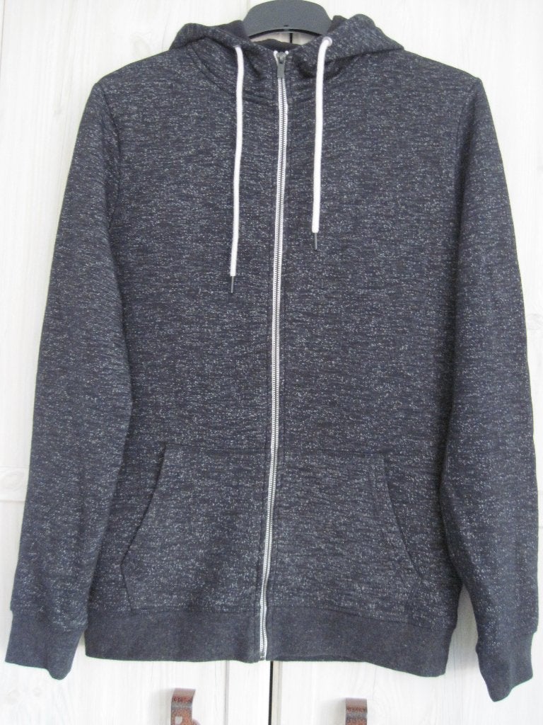 Sweatvest met capuchon Mt M, Maat 48/50 (M), Zwart, Ophalen of Verzenden, RQRD