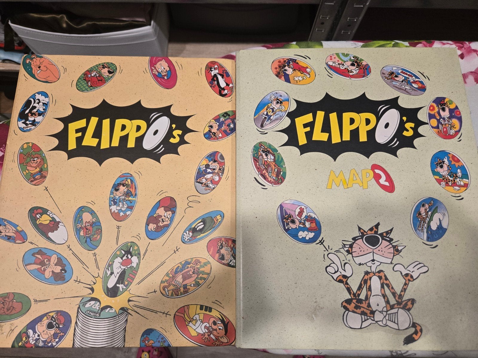 Grote verzameling Flippo's 1 tot 545., Ophalen, Looney Tunes, Verzameling, Met verzamelmap(pen)
