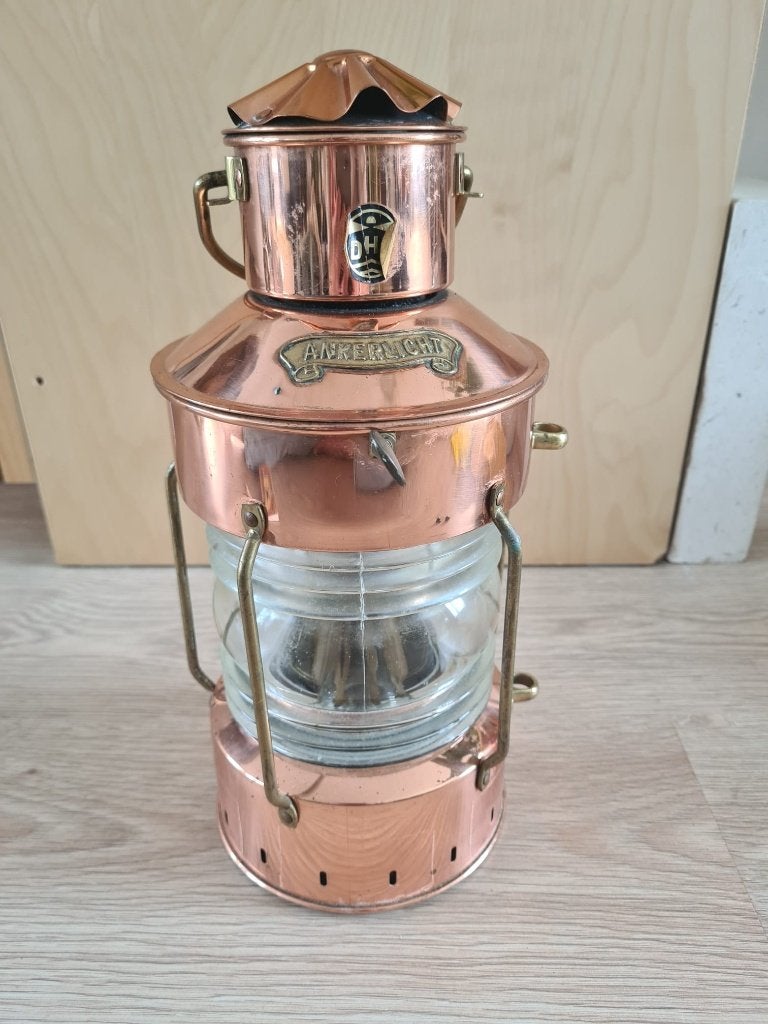 Antieke Kosmos Brenner olielamp in DHR Ankerlicht, Ophalen