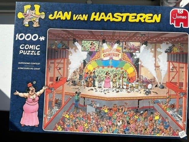 Foto 12 van GERESERVEERD Jan van Haasteren puzzels 1000 stukjes