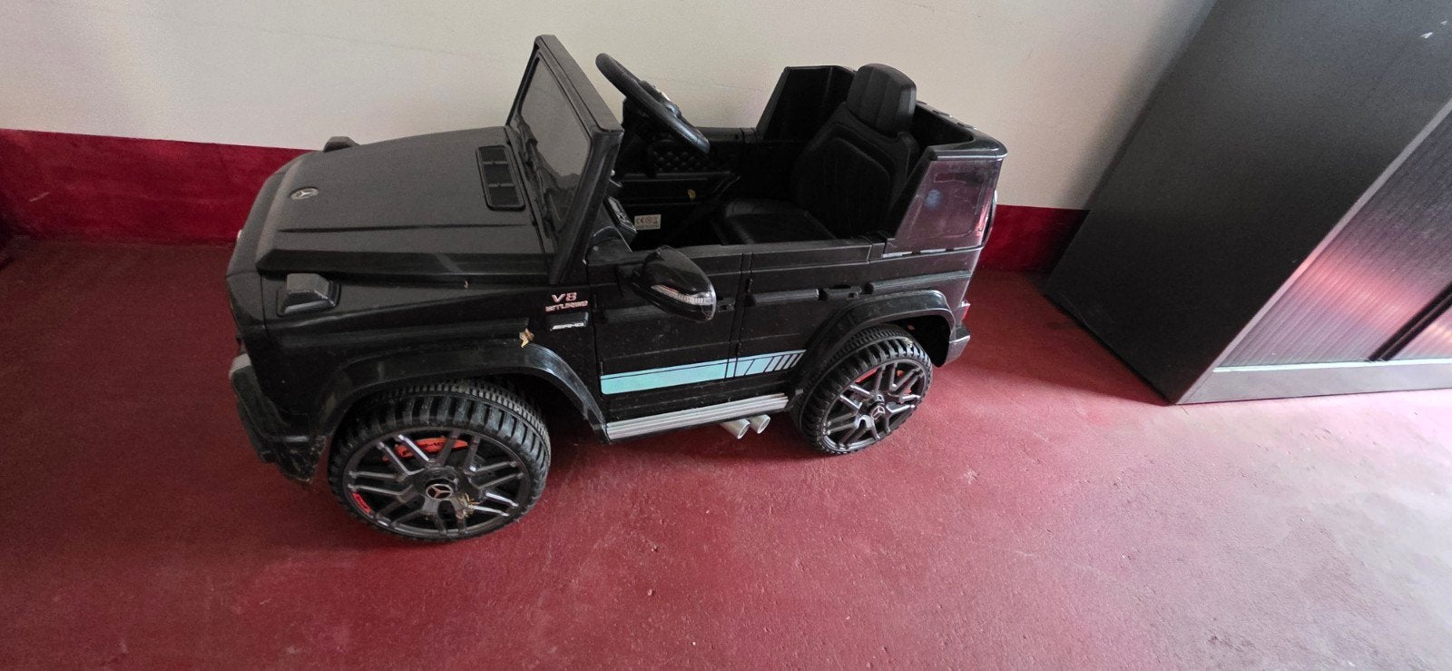 Mercedes G63 AMG kinderauto, Ophalen of Verzenden, Gebruikt, Afstandsbediening