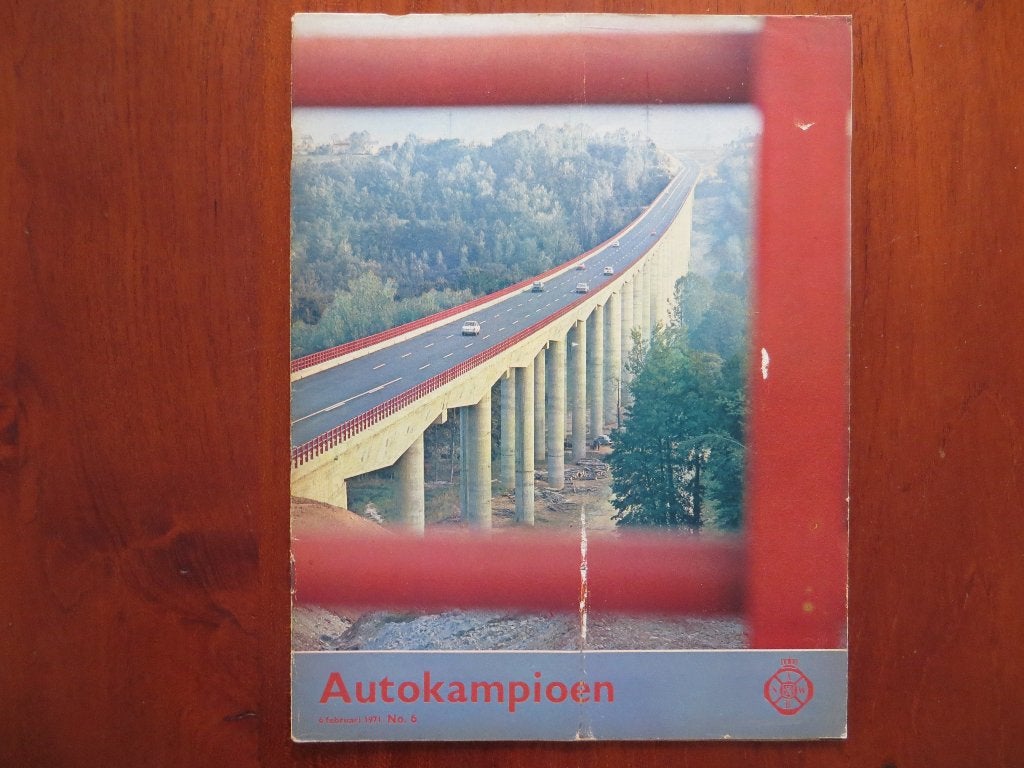 Autokampioen 6 1971 Audi 60 L (test), Salon Brussel, RX-2, Ophalen of Verzenden, Nieuw, Audi
