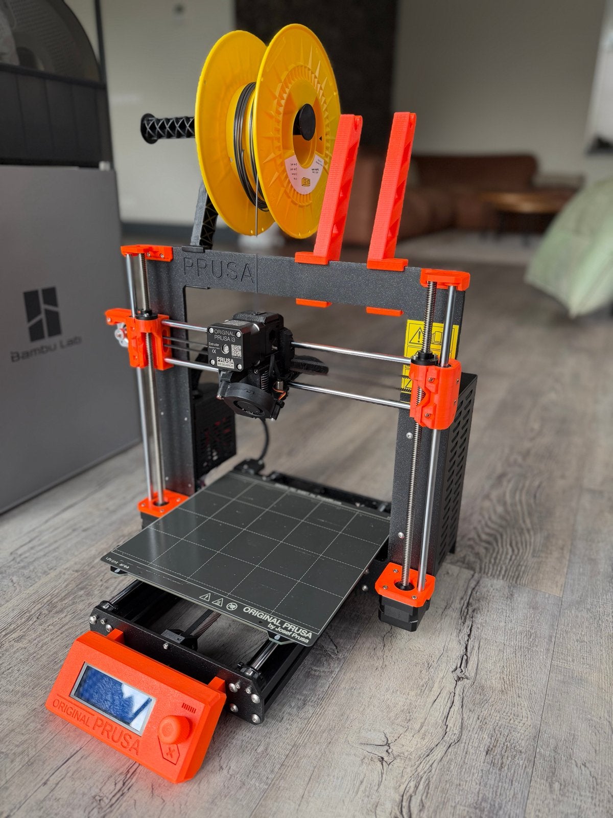 Te koop: Prusa i3 MK3S 3D-printer, Computers en Software, 3D Printers, Ophalen, Zo goed als nieuw, Filament