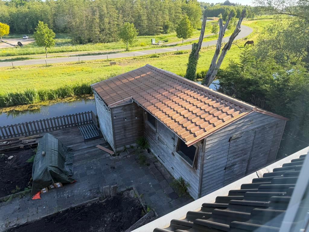 Voormalige paardenstal / schuur gratis, zelf demonteren, Tuin en Terras, Ophalen, Gebruikt, 500 cm of meer, Schuur