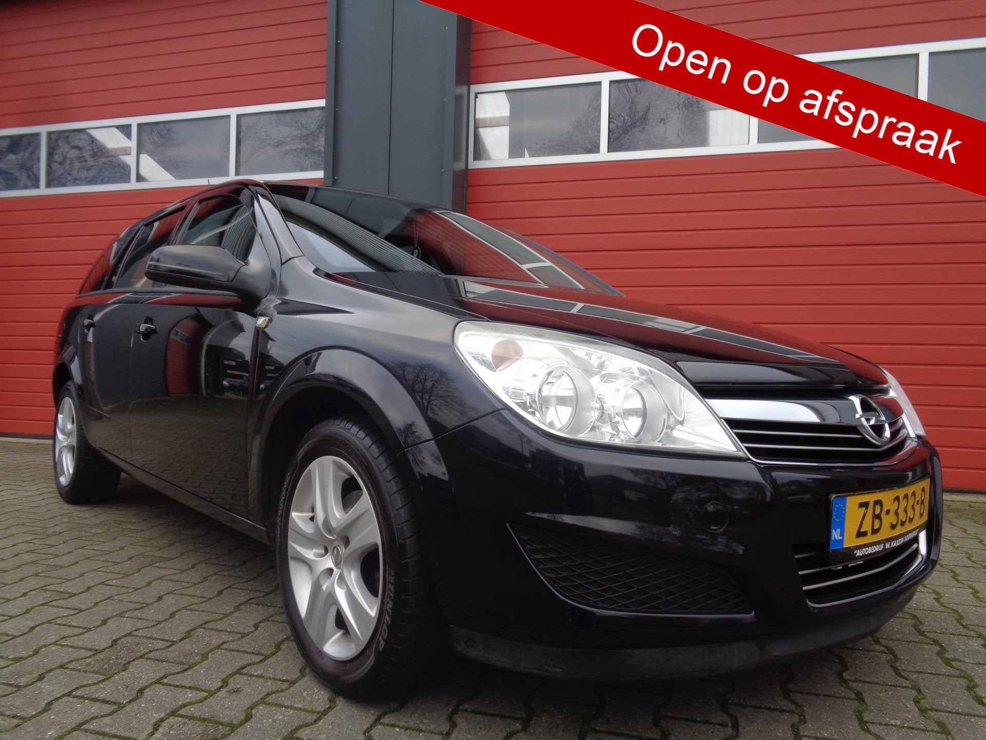 Opel Astra Wagon 1.4 Business 90PK, Airco Nette auto!, Auto's, Voorwielaandrijving, Gebruikt, Zwart, 1364 cc