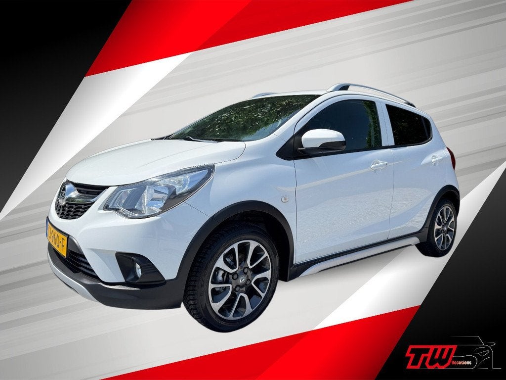Opel KARL 1.0 Rocks Online Edition|AIRCO|CARPLAY|CRUISE|PDC, Auto's, Opel, Voorwielaandrijving, 839 kg, Stof, Origineel Nederlands