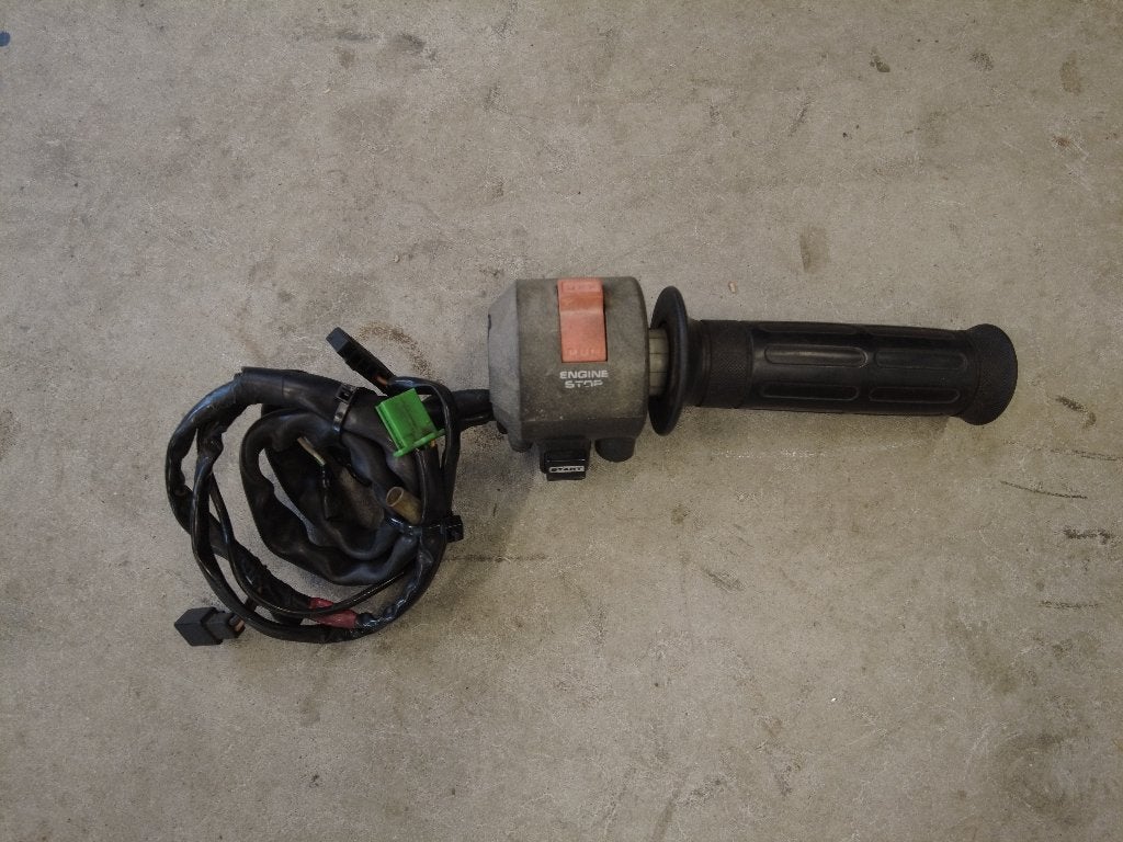 Honda VT1100C Gashandvatset, Motoren, Ophalen of Verzenden, Gebruikt