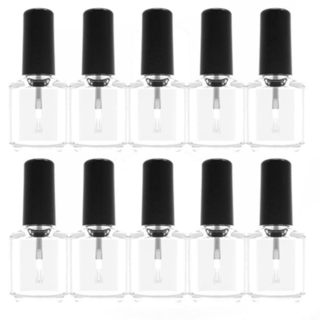 10x nagellak flesje leeg, 15 ml, Overige kleuren, Nieuw, Ophalen of Verzenden, Handen en Nagels
