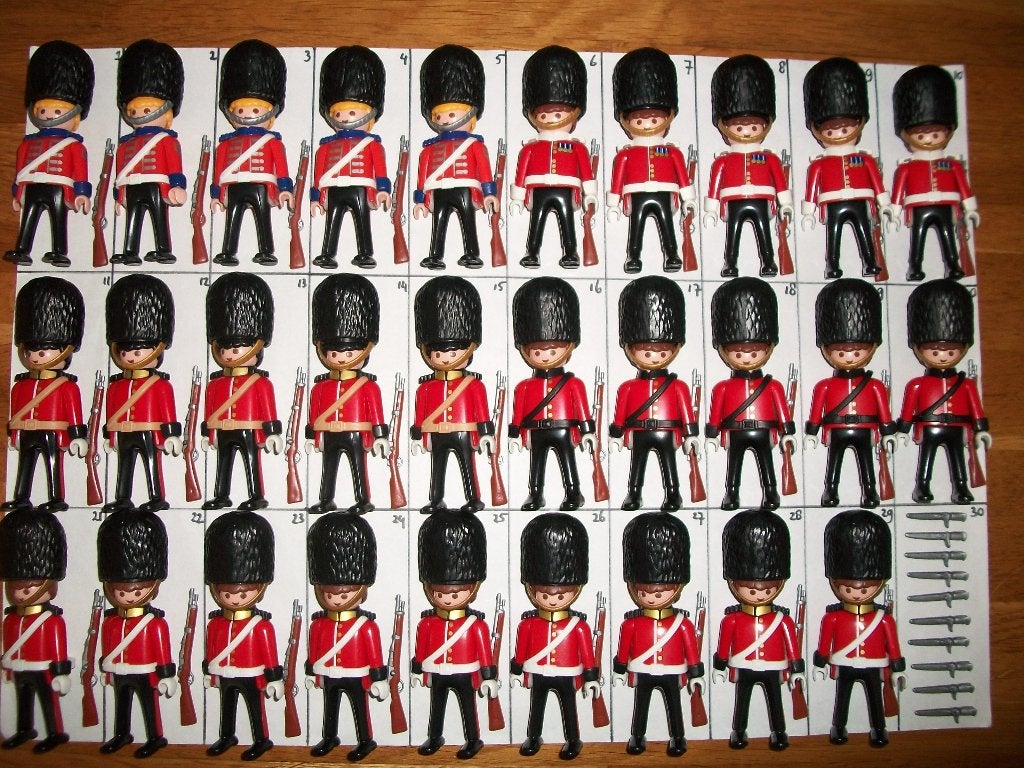 Berenvelsoldaten nostalgisch rosa serie 1900, Kinderen en Baby's, Speelgoed | Playmobil, Ophalen of Verzenden, Nieuw, Complete set