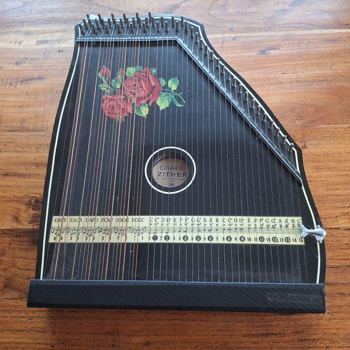 muziek instrument / Citer, Ophalen