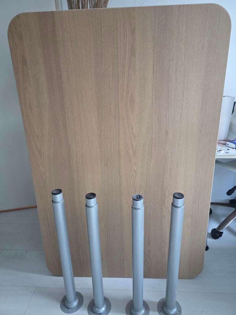 IKEA BEKANT Tafelblad met poten - Zo goed als nieuw, Ophalen of Verzenden