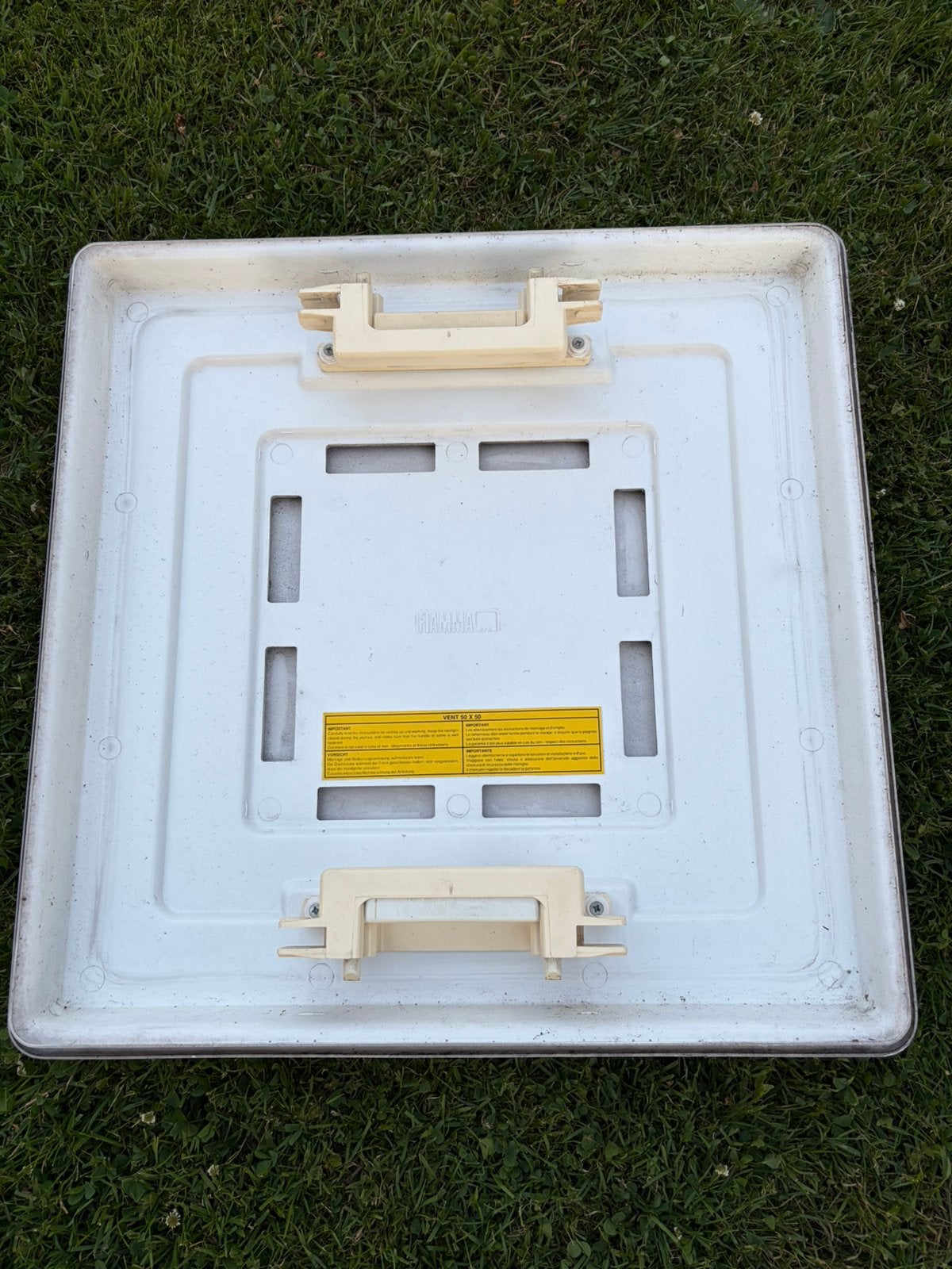 Fiamma vent 50 x 50 deksel - gratis, Ophalen of Verzenden, Gebruikt