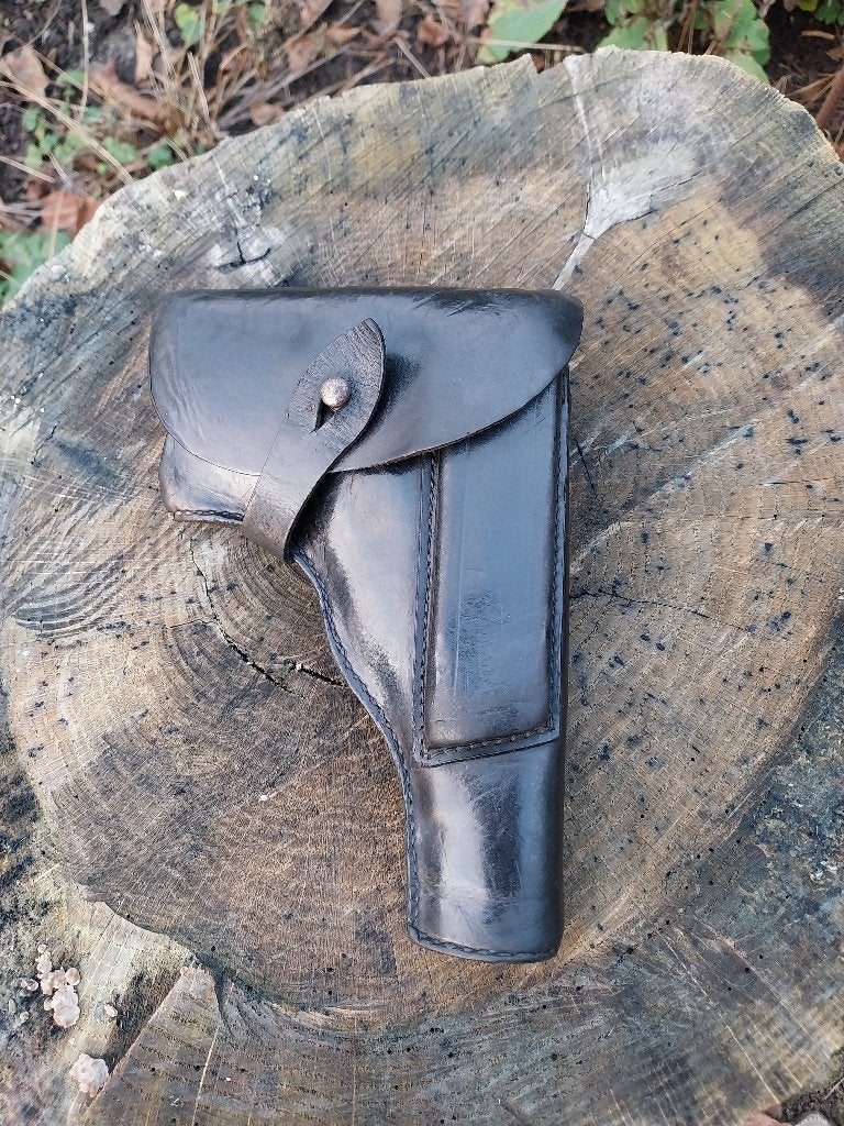 WO2  P35  Radom Vis bnz Holster - Pistooltas, Ophalen of Verzenden, Duitsland