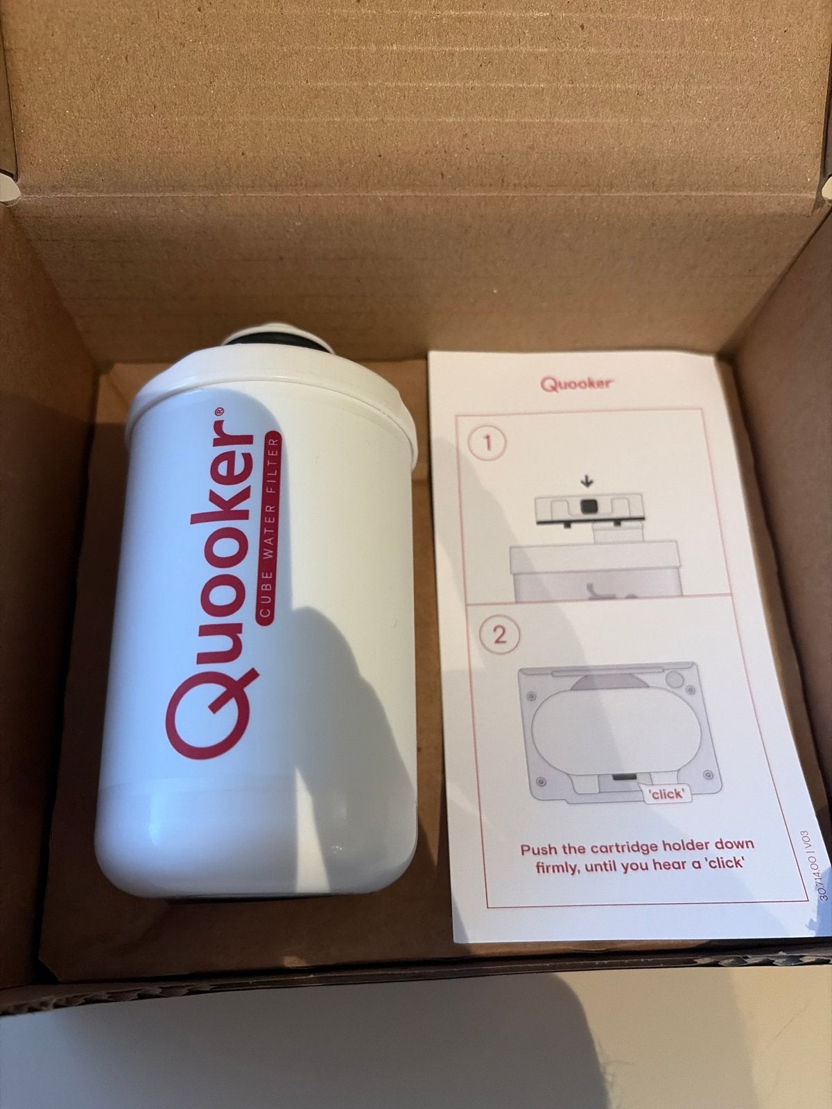 Quooker CUBE Waterfilter HF - Nieuw in doos, Overige typen, Kunststof, Nieuw, Ophalen of Verzenden