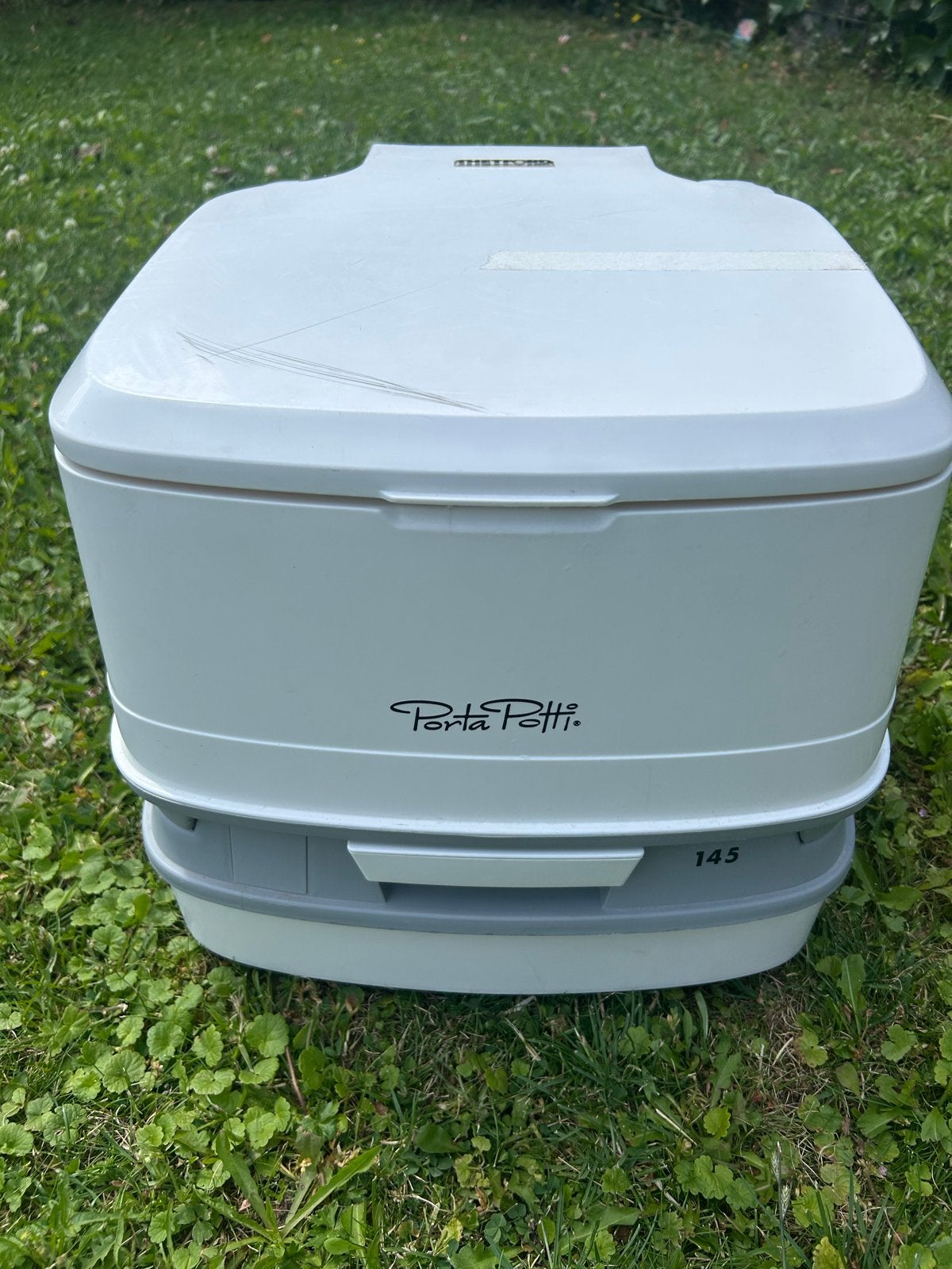 Porta Potti 145 - Draagbaar Toilet voor onderweg, Caravans en Kamperen, Ophalen, Gebruikt
