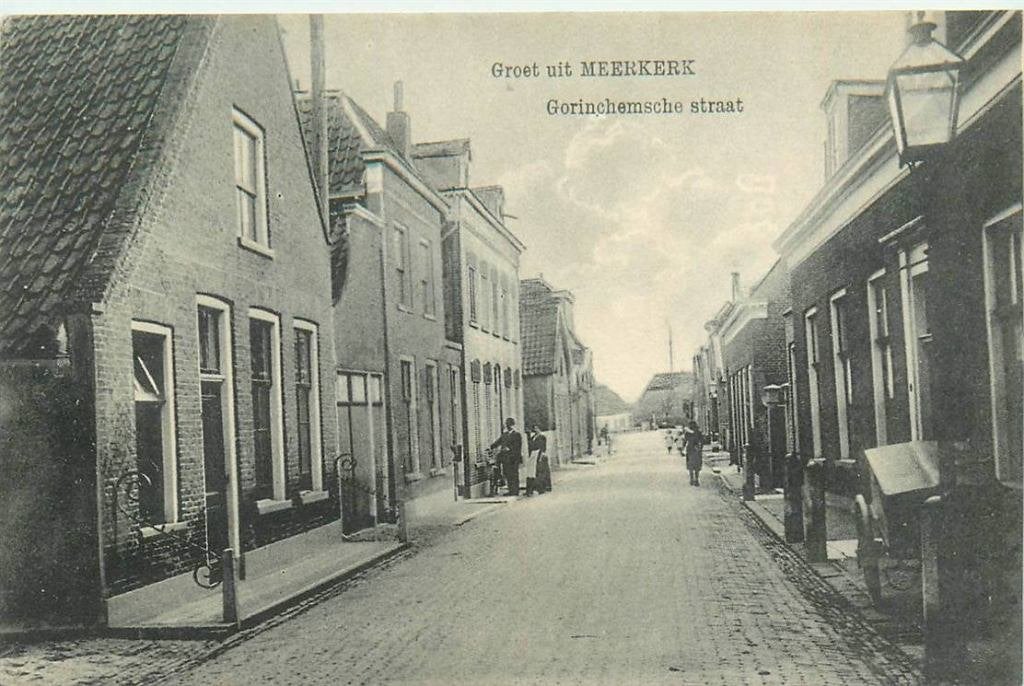 388-434-001 Meerkerk Gorinchemsche Straat, Verzamelen, Ansichtkaarten | Nederland, Verzenden, Voor 1920, Utrecht