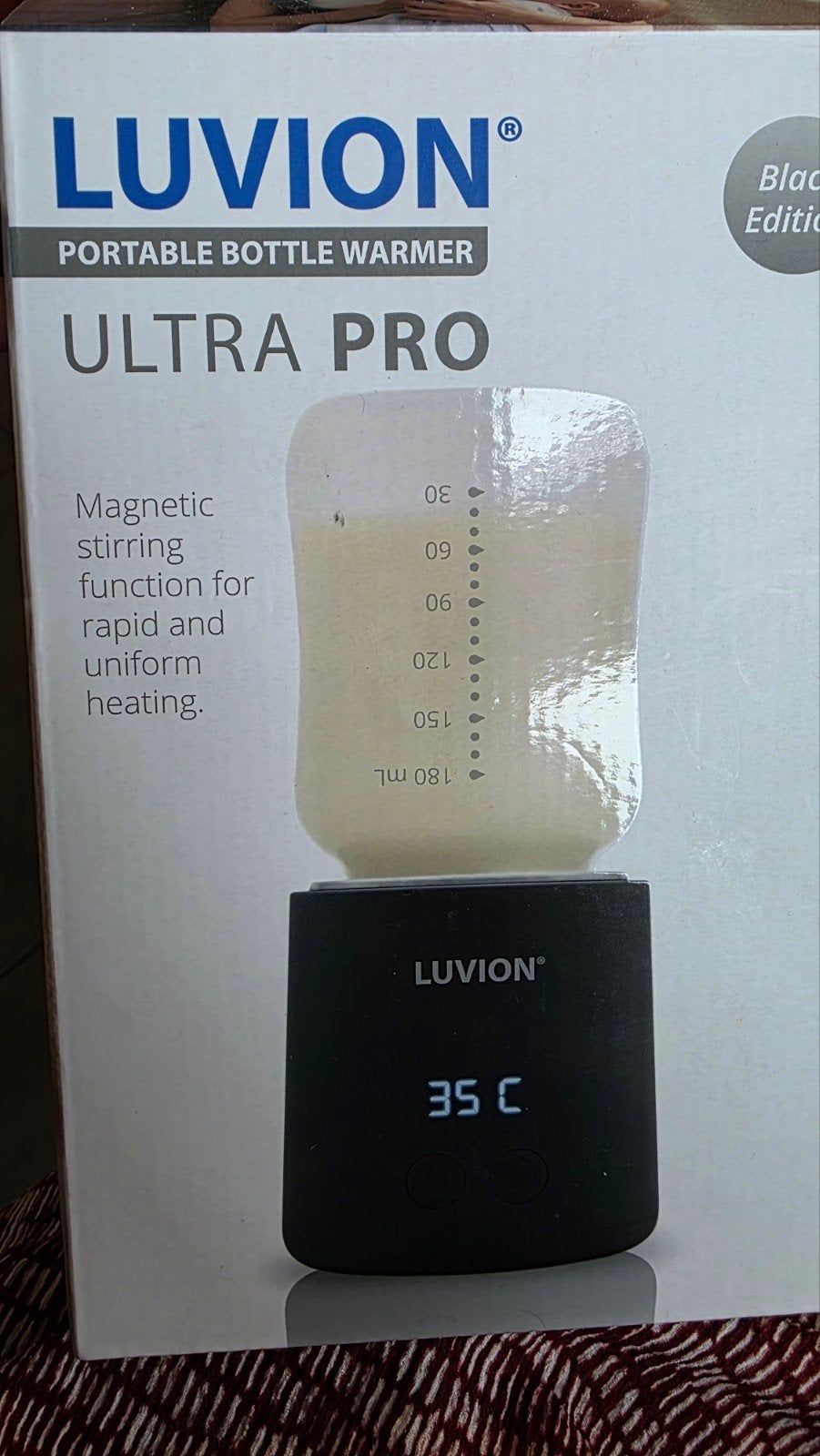 Luvion Ultra Pro Draagbare Flessenwarmer - Zo goed als nieuw, Ophalen of Verzenden