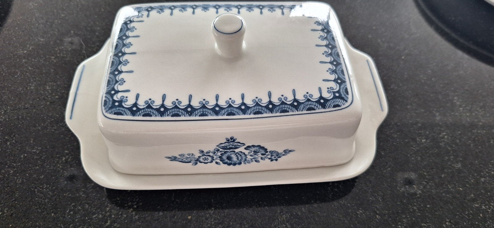 Royal Sphinx Maastricht botervloot 1960- 1970 - Delfts blauw, Ophalen of Verzenden