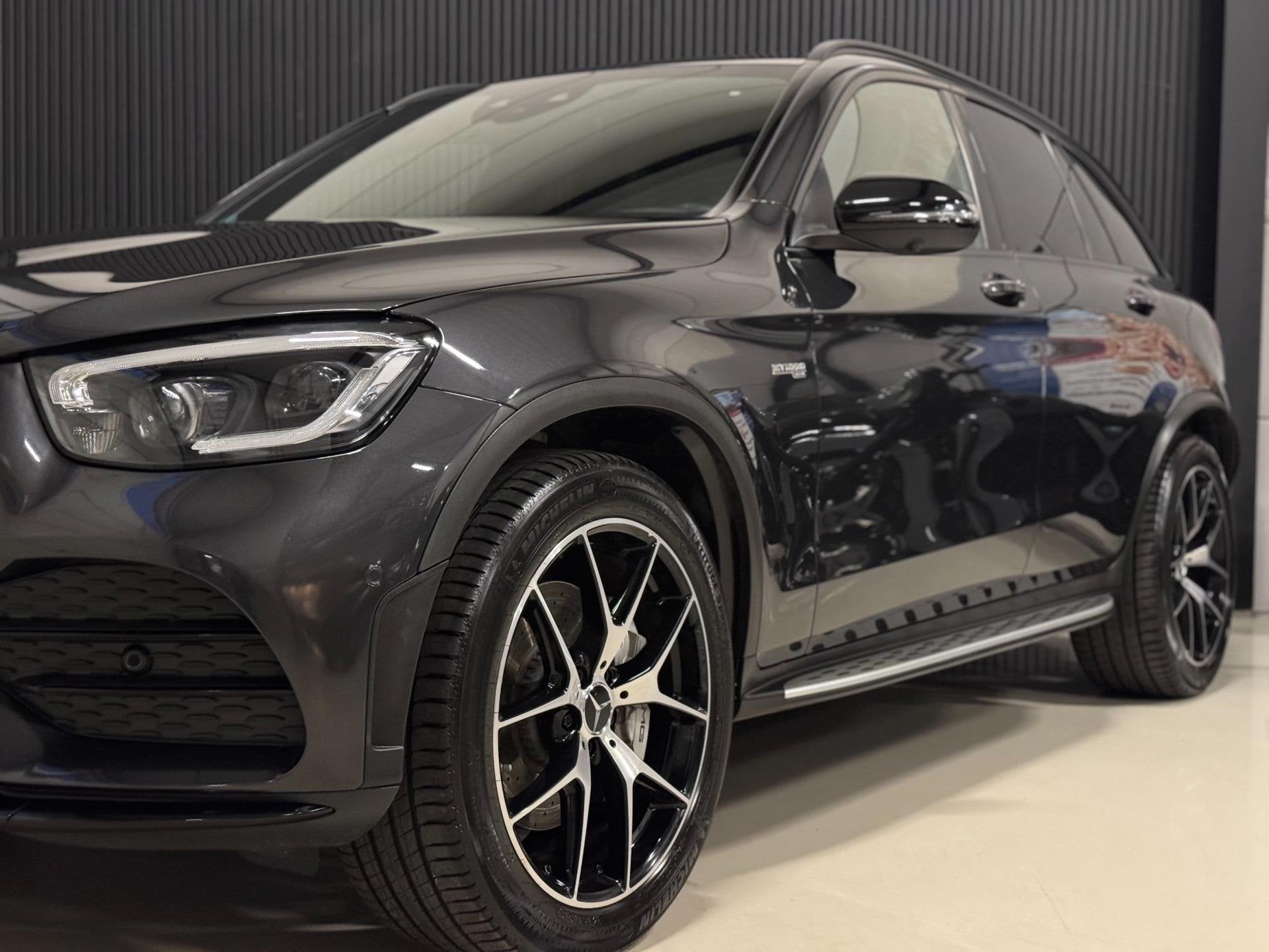 Mercedes-Benz GLC-klasse AMG 43 4MATIC | PANO | BURMESTER |, Auto's, Automaat, Dealer onderhouden, Gebruikt, Zwart
