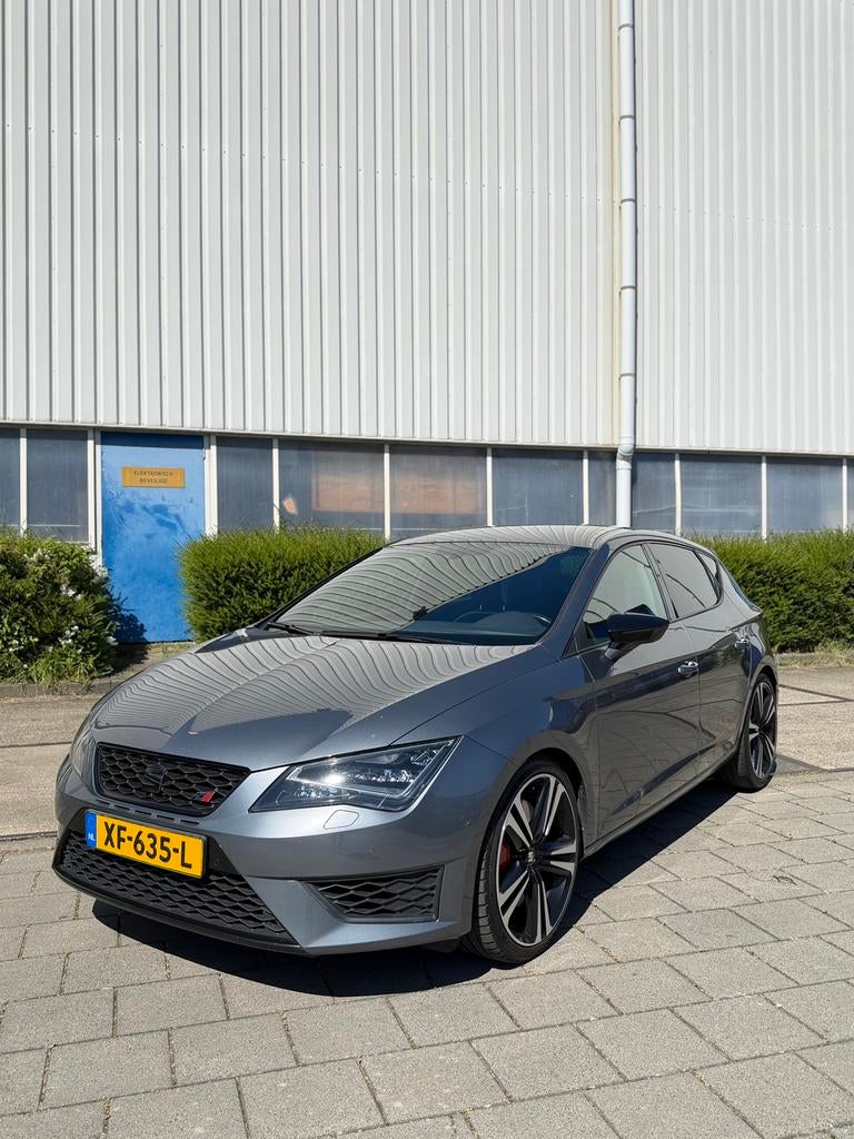 Seat Leon Cupra 2.0 TSI 280 Dsg 2014 Grijs, Auto's, 15 km/l, 1321 kg, 4 cilinders, 1984 cc