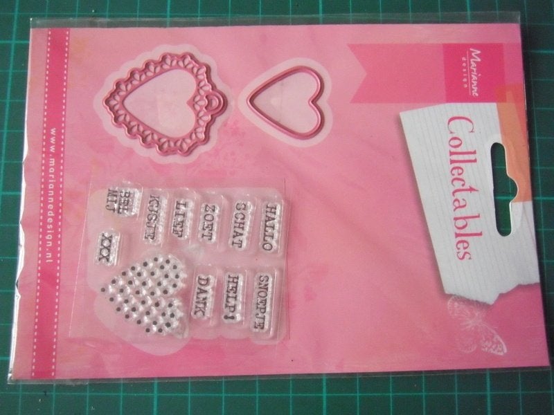 Nieuwe snijmallen+ stempels Marianne Collectables - COL1306, Ophalen of Verzenden, Nieuw, Overige thema's, Pons of Mal