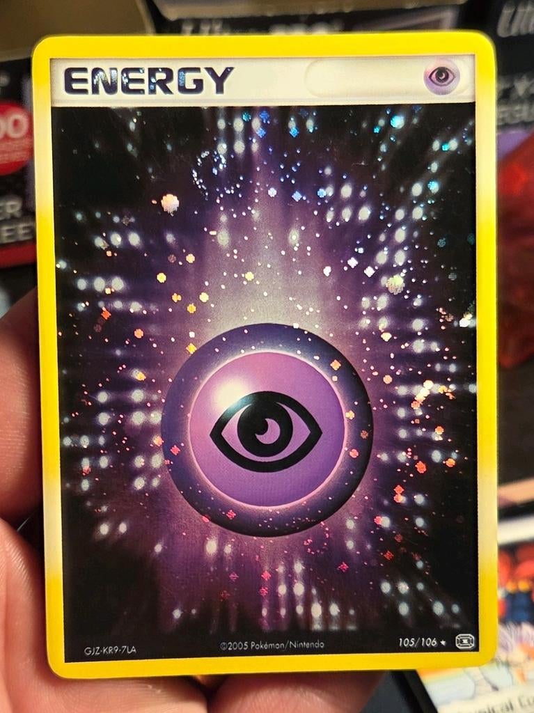 Psychic Energy 105/106 EX Emerald Holo - NM, Ophalen of Verzenden, Zo goed als nieuw
